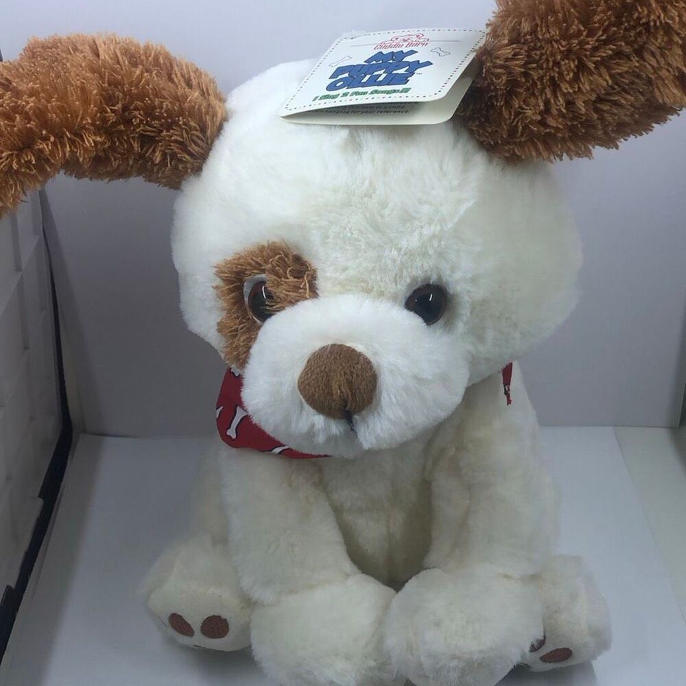 Cuddle Barn My Puppy Ollie Dog Talking Singing Animated Interactive Plush TESTED
